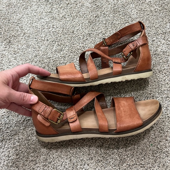 Miz Mooz Shoes - - Miz mooz tropez sandals caramel • 41 or size 10